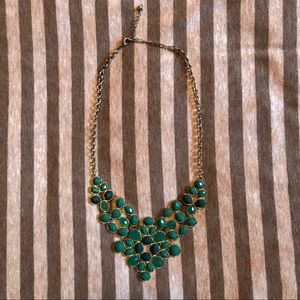Teal necklace